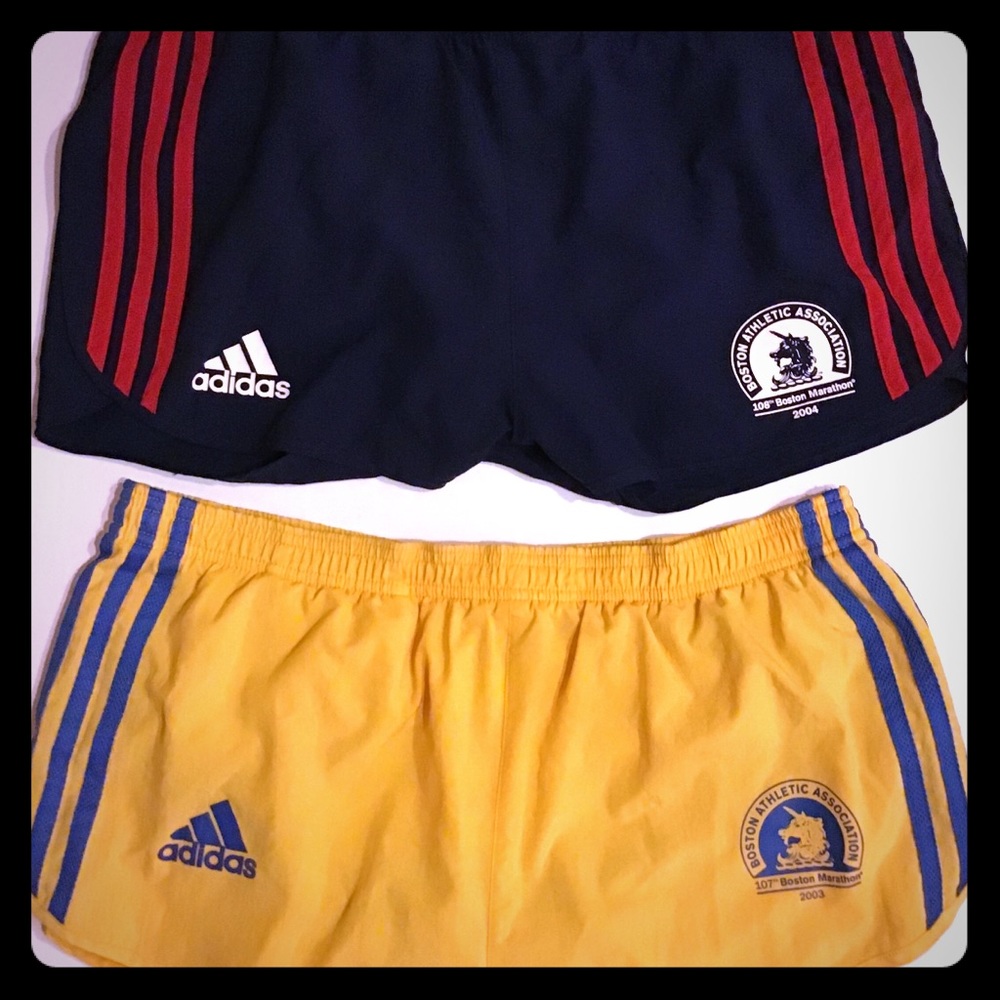 Adidas Unicorn Shorts Boston Marathon 2003 2004